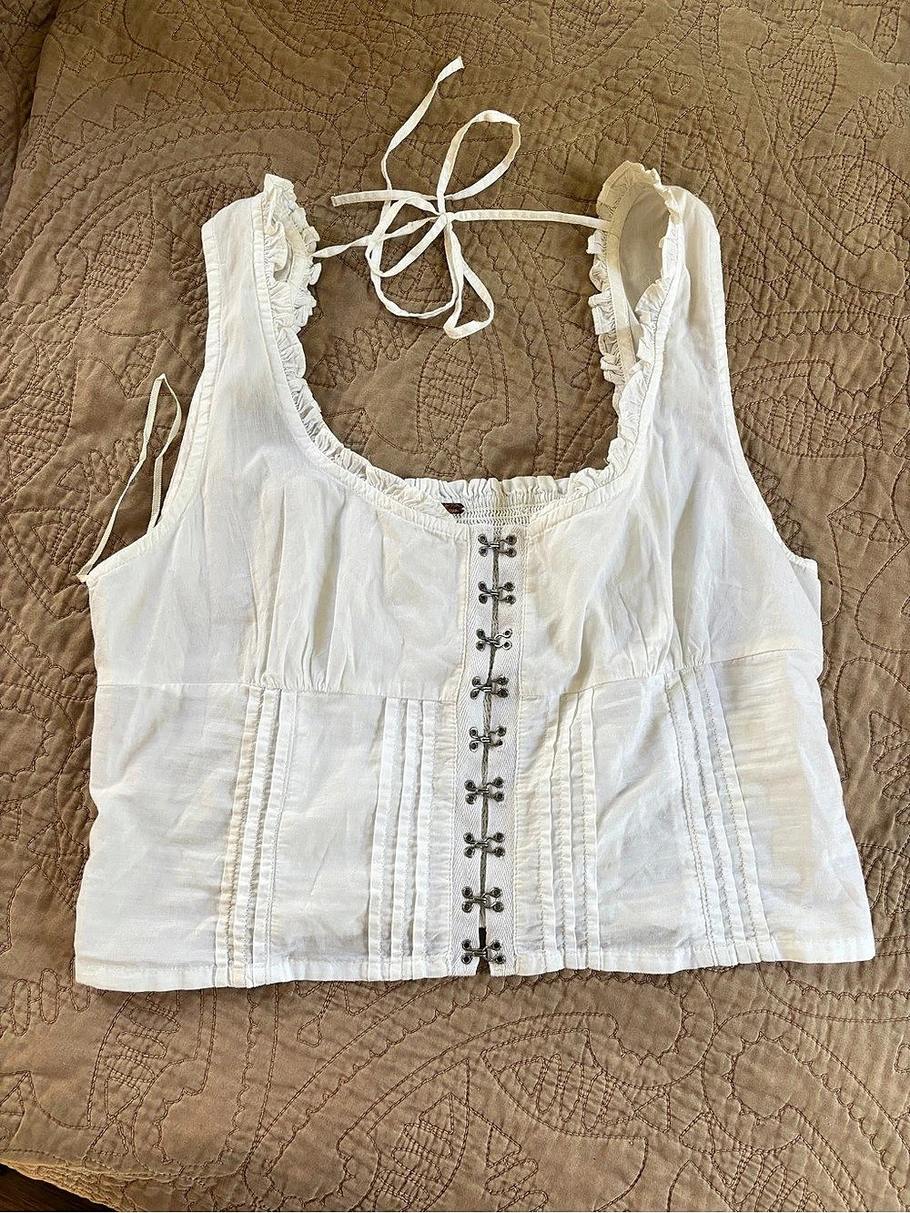 Free People white tank top NWOT